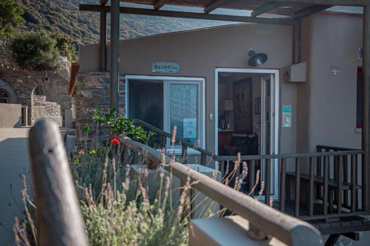 Aegean Castle Andros - Adults Only Aparthotel Agia Eleousa Exteriör bild