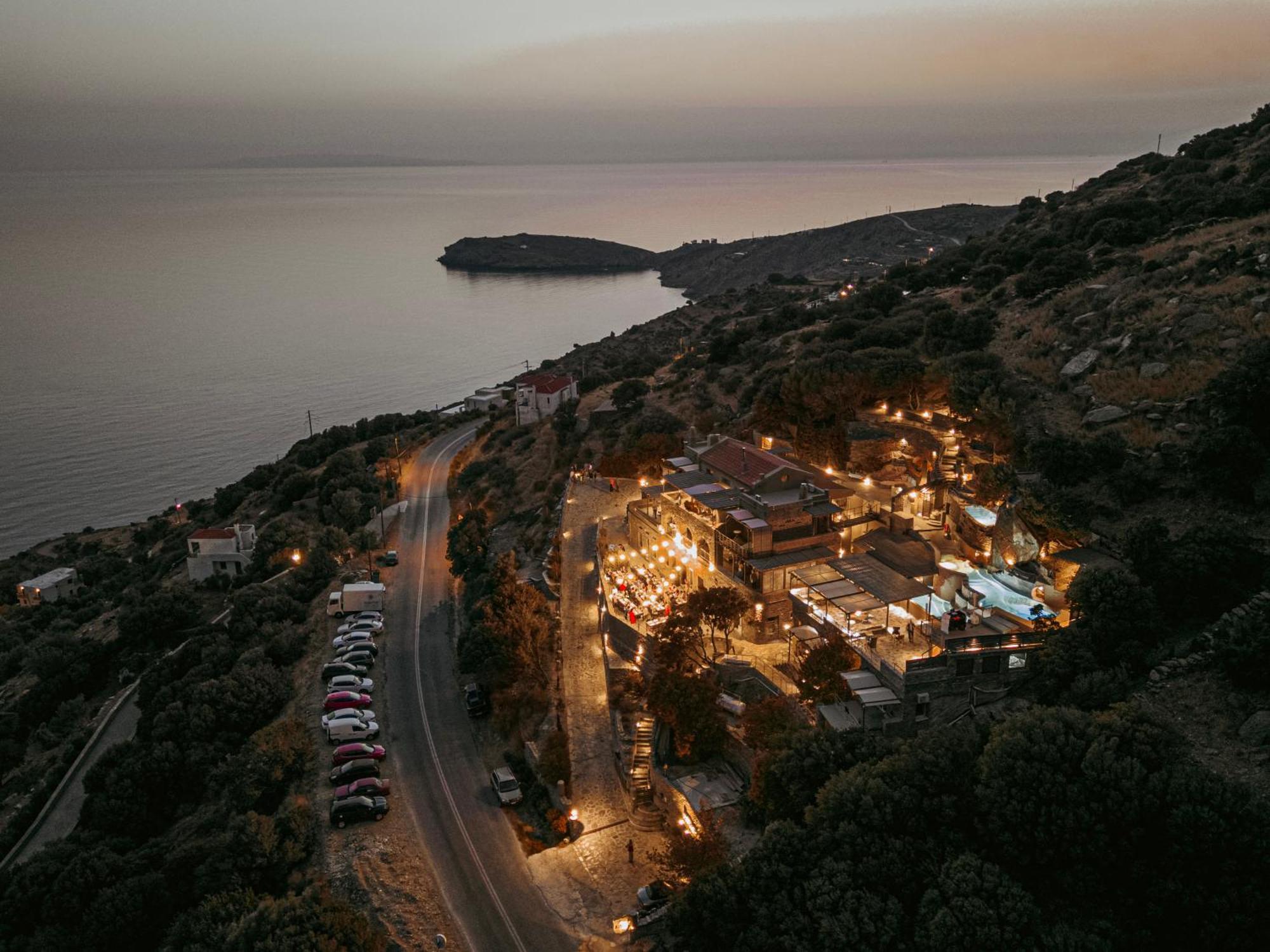 Aegean Castle Andros - Adults Only Aparthotel Agia Eleousa Exteriör bild