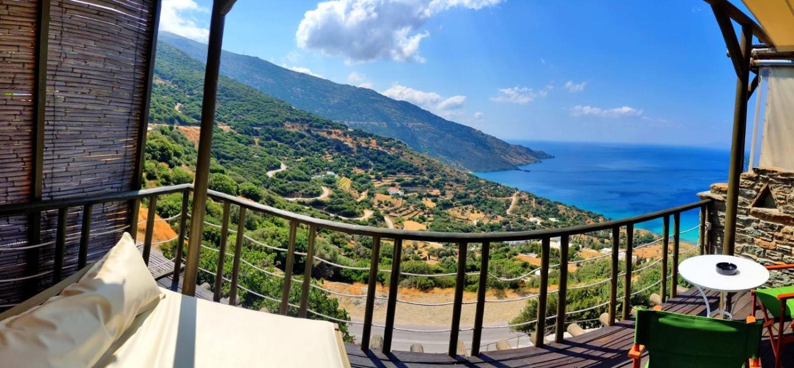 Aegean Castle Andros - Adults Only Aparthotel Agia Eleousa Exteriör bild