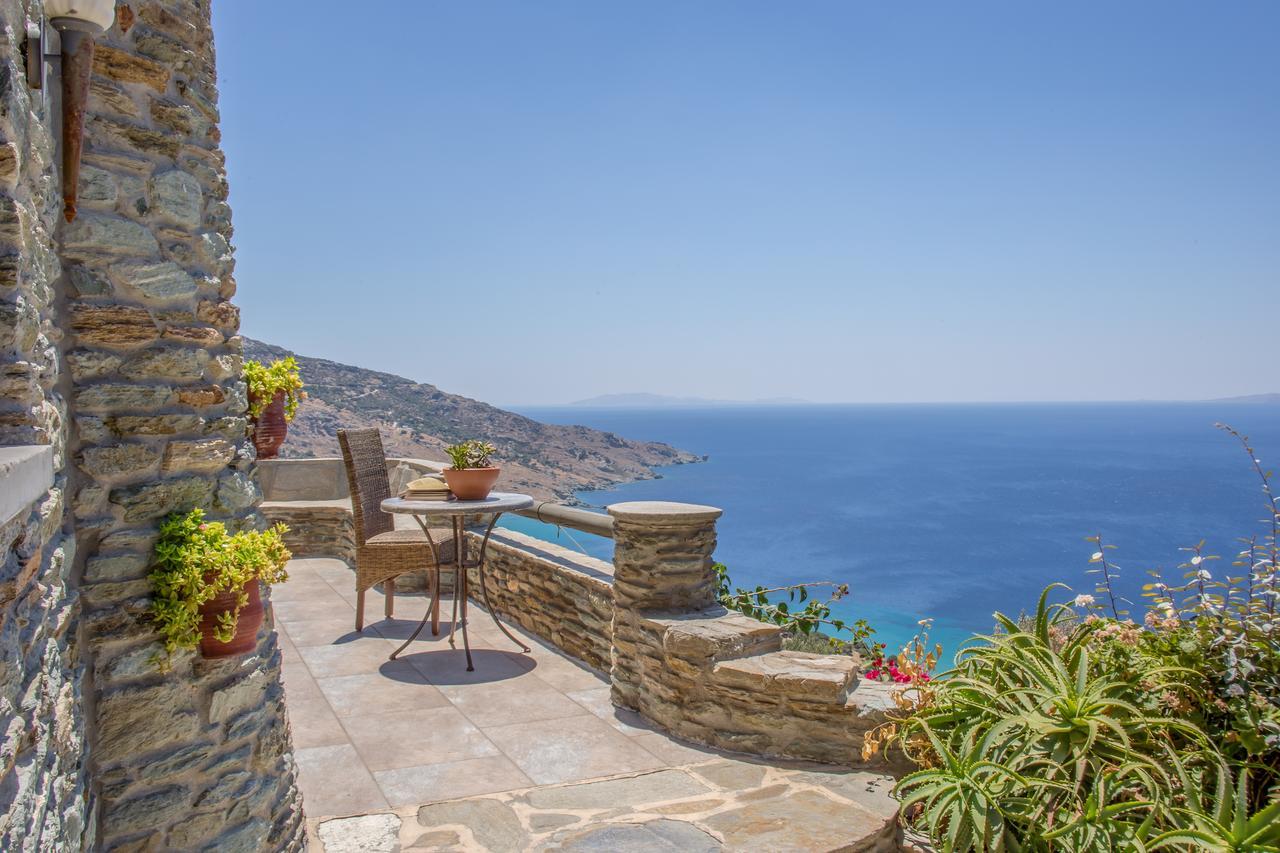 Aegean Castle Andros - Adults Only Aparthotel Agia Eleousa Exteriör bild