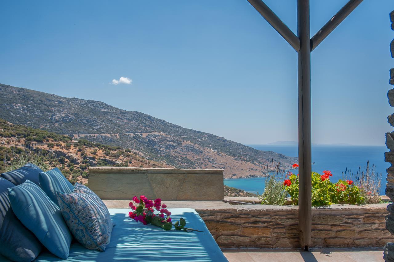 Aegean Castle Andros - Adults Only Aparthotel Agia Eleousa Exteriör bild
