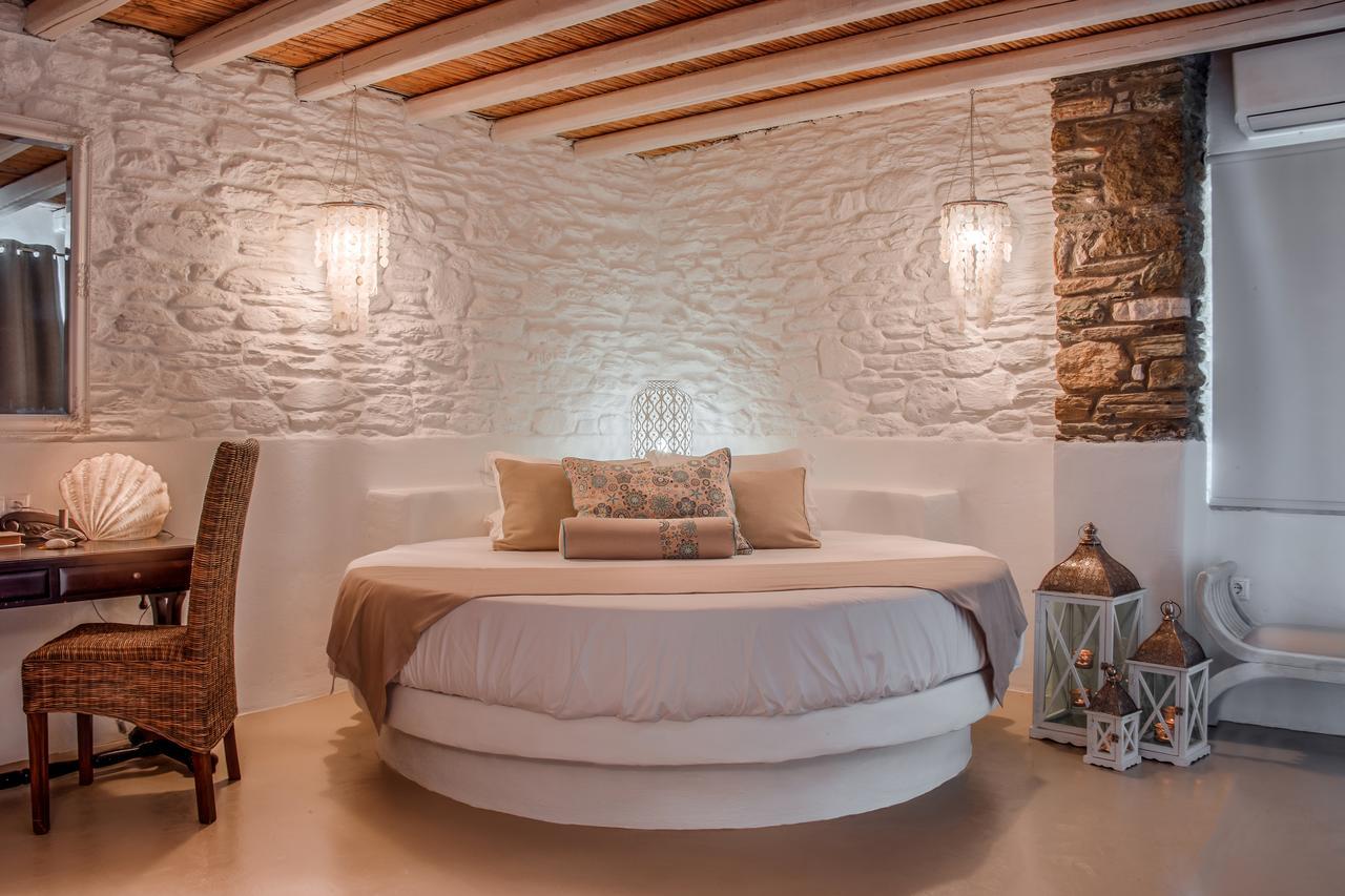 Aegean Castle Andros - Adults Only Aparthotel Agia Eleousa Exteriör bild